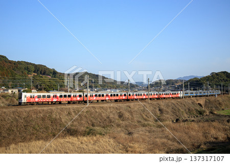 JR九州　811系電車（キューポちゃんラッピング編成） 137317107