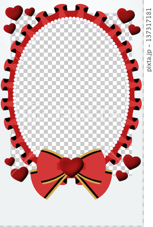 Polaroid Camera Decoration with Frill Frame, Red Polaroid Camera Decoration with Frill Frame, Red 137317181