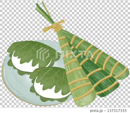 柏餅とちまき 137317335