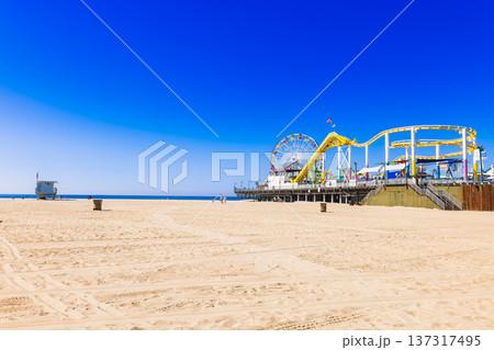 ロサンゼルス サンタモニカ・ピア ロサンゼルス サンタモニカ・ピア 137317495
