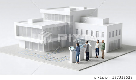 AI端末による行政手続きと市民サービスを提供するスマート役所 137318525