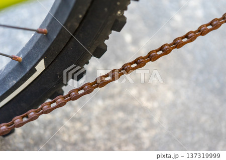 自転車のチェーンのサビ 自転車のチェーンのサビ 137319999