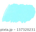 水色の水彩テクスチャ 137320231