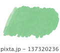 緑の水彩テクスチャ 137320236