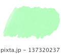 黄緑の水彩テクスチャ 137320237