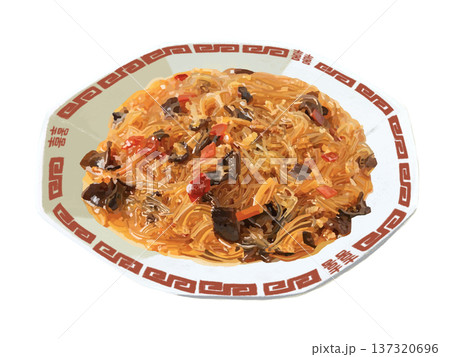 麻婆春雨（赤中華皿） 137320696