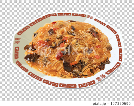 麻婆粉(紅色中式菜餚) 麻婆粉(紅色中式菜餚) 137320696