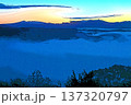 雲海・ドラマチックな輝きの世界 137320797