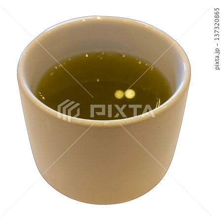Green tea hot drink white cup ceramic minimal isolated beverage refreshment green tea hot drink white ceramic cup minimal 137320865
