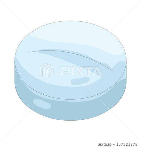 Illustration of pill 137321278