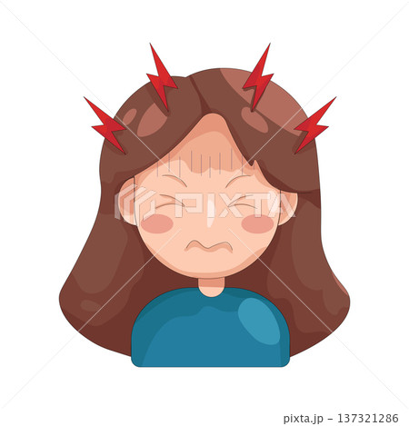 Illustration of Headache  137321286