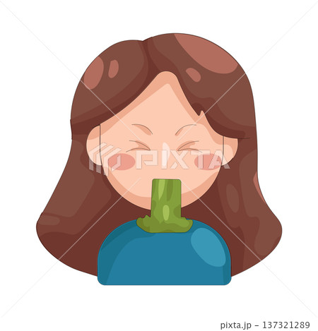 Illustration of Vomit Illustration of Vomit 137321289