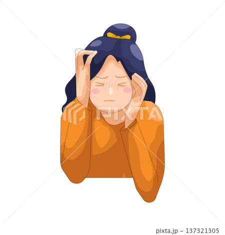 Illustration of Stress 137321305