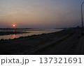 メコン川の夕日 137321691