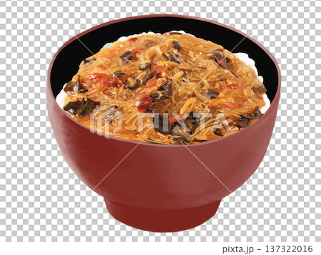 麻婆春雨（赤黒椀） 137322016