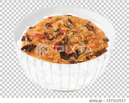 麻婆春雨（白椀） 137322017