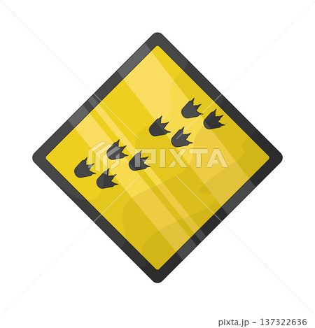 Illustration of Animal Crossing Sign 137322636