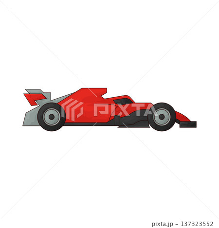Illustration of Formula 1 Car 137323552
