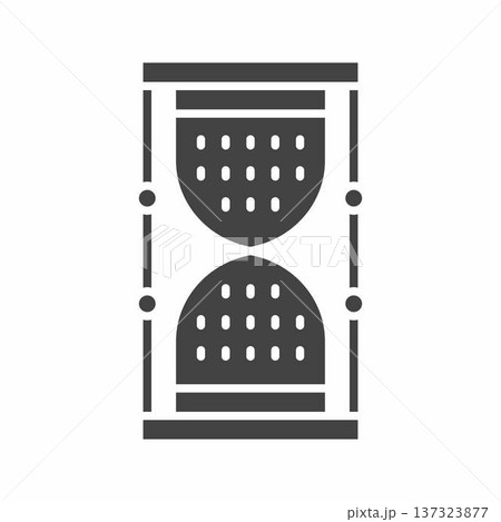 Hourglass icon vector image. Suitable for mobile application web application and print media. 137323877