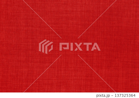 Dark red linen fabric cloth texture background, seamless pattern of natural textile. 137325364