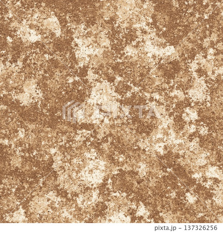 Rough brown stone texture with granular sandy surface for rustic architectural and natural background designs 137326256