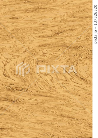 Light brown wood grain texture background with natural timber patterns and organic swirls. 137326320