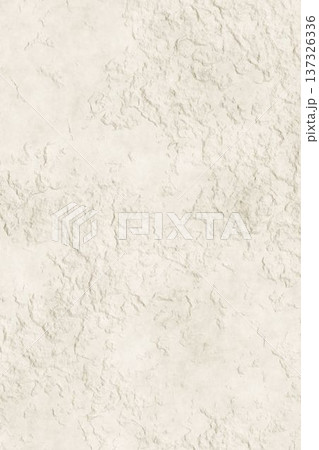 Rough Off White Stone Texture Background with Grungy Plaster Surface and Ancient Weathered Wall Effect. 137326336