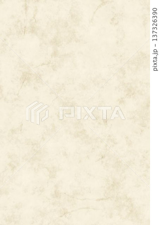 Aged off white parchment paper texture with subtle cracks and marble veins for vintage background design. 137326390
