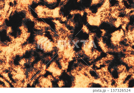 Abstract fiery molten lava or orange marble texture background illustration. Abstract fiery molten lava or orange marble texture background illustration. 137326524