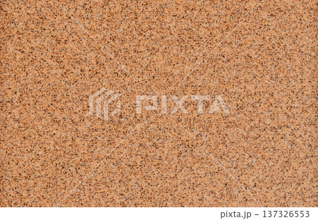 Polished Orange Speckled Granite Stone Surface Texture for Interior Design Backgrounds. 137326553
