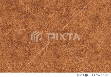 Brown grainy felt texture background with fine fiber detail and warm rustic appearance. 137326576