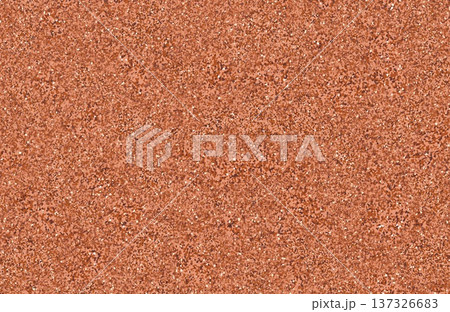Fine orange terracotta grainy sand texture abstract macro background illustration. 137326683