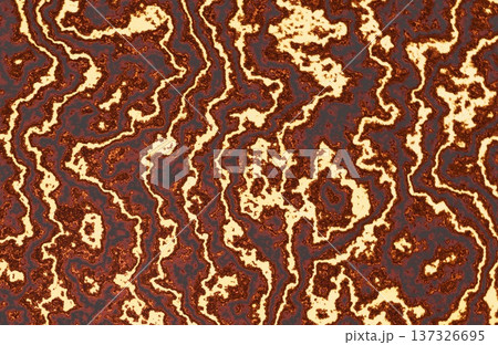 Abstract wavy marbled texture in fiery red orange and brown tones. Abstract wavy marbled texture in fiery red orange and brown tones. 137326695