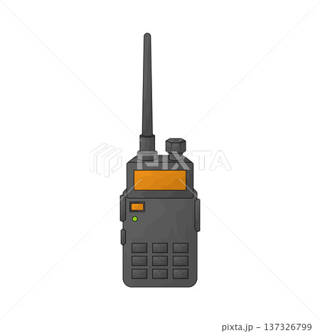 Illustration of communication radio 137326799