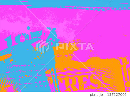 Colorful pop art grunge brush background Colorful pop art grunge brush background 137327003