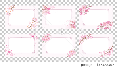春櫻花畫框 春櫻花畫框 137328307