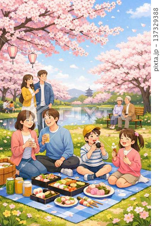 お花見 137329388