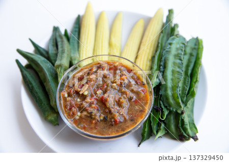 Banana, Basket, Bowl, Cabbage, Cooked Banana, Basket, Bowl, Cabbage, Cooked 137329450