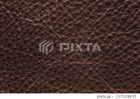 dark brown leather texture closeup 137329635