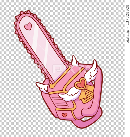 Magical Girl Chainsaw Pink 137329929