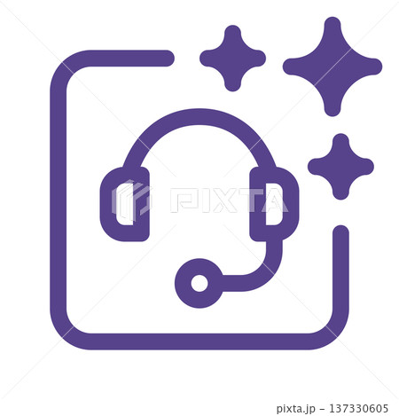 AI agent outline icon. Minimal line design representing artificial intelligence assistant, virtual agent, automation, smart technology, and digital communication concepts. AI agent outline icon. Minimal line design representing artificial intelligence assistant, virtual agent, automation, smart technology, and digital communication concepts. 137330605