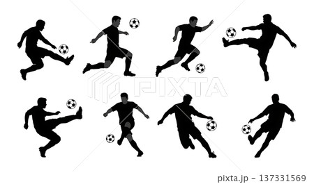 Black Solid Basketball Slam Dunk Silhouettes Set of Six on White Background Black Solid Basketball Slam Dunk Silhouettes Set of Six on White Background 137331569
