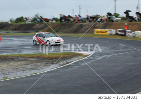 大牟田市　レース場　ジムカーナ、 137334033