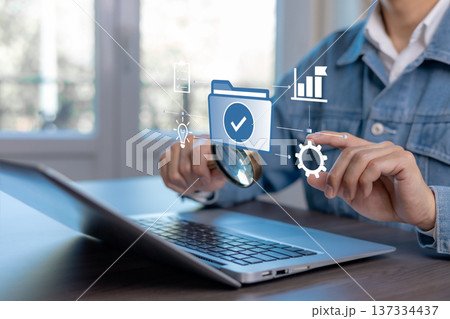 Digital File Verification and Document Management System Concept Digital File Verification and Document Management System Concept 137334437