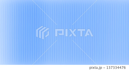 Ribbed blue glass background with vertical striped texture. Realistic corrugated acrylic sheet with light reflection. Abstract plastic surface, blurry wall, interior element. Vector illustration Ribbed blue glass background with vertical striped texture. Realistic corrugated acrylic sheet with light reflection. Abstract plastic surface, blurry wall, interior element. Vector illustration 137334476