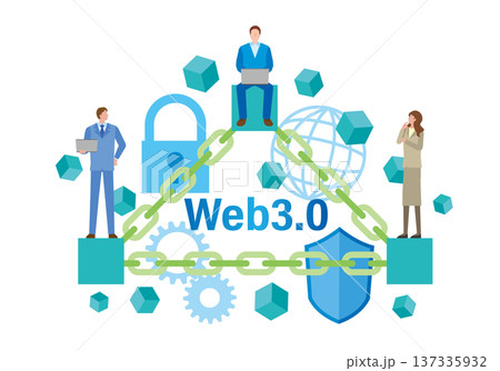 web3のイメージイラスト 137335932