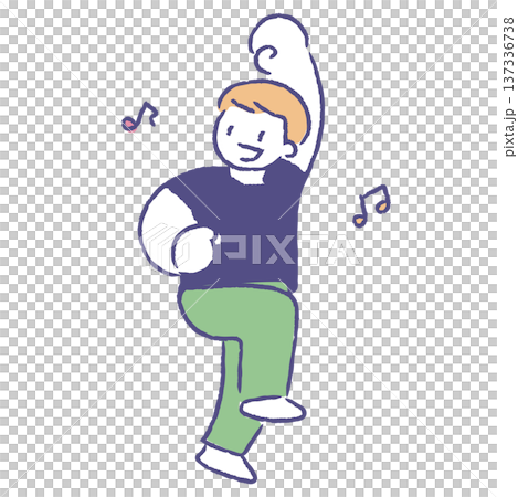 ダンスする人 137336738