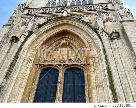 Church of our lady of victories at the sablon in Brussels, Belgium 137336990