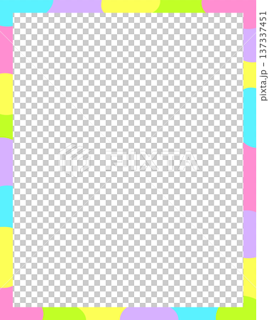 Pastel color pop pattern frames and background materials - Colorful and cute vertical banner - 4:5 Pastel color pop pattern frames and background materials - Colorful and cute vertical banner - 4:5 137337451
