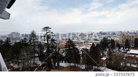 鶴ヶ城からの景色【福島・会津若松】 137337673